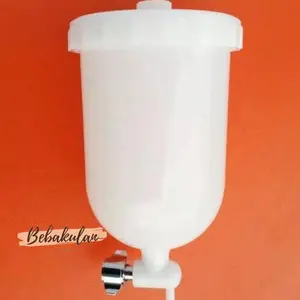 Terbatas!! Tabung Cat 400ml untuk Spray Gun F3 F75 F100 dll Terjangkau