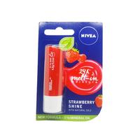 Gambar NIVEA LIP CARE STRAWBERRY SHINE 4.8G / PERAWATAN BIBIR dari Century Healthcare Express Kota Administrasi Jakarta Pusat 3 Tokopedia