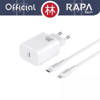 Gambar RAPAtech DC6064 - POWER II - PD20W Charger +MFi USB-C to Lightning 27W - Putih dari RAPAtech Jakarta Kota Administrasi Jakarta Barat 4 Tokopedia