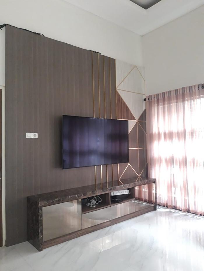 Gambar kitchenset minimalis Surabaya - Backdrop TV dari Nilo Interior kitchenset Kab. Sidoarjo Tokopedia