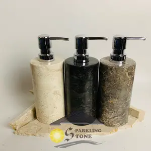 dispenser sabun cair marmer|Botol sabun cuci tangan marmer 200ml