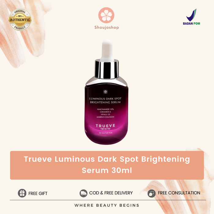 Gambar Trueve Wonder Woman Luminous Dark Spot Brightening Serum 30ml dari Shoujoshop Kota Makassar Tokopedia