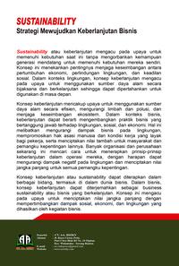 Gambar SUSTAINABILITY: Strategi Mewujudkan Keberlanjutan Bisnis dari Griya Pintar Rizky Kota Cilegon 2 Tokopedia