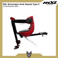 Gambar MXL Boncengan Depan Anak Sepeda Lipat Tipe C Frontchild Seat Stainless - Merah dari MXL Sports Indonesia Kota Administrasi Jakarta Selatan 2 Tokopedia