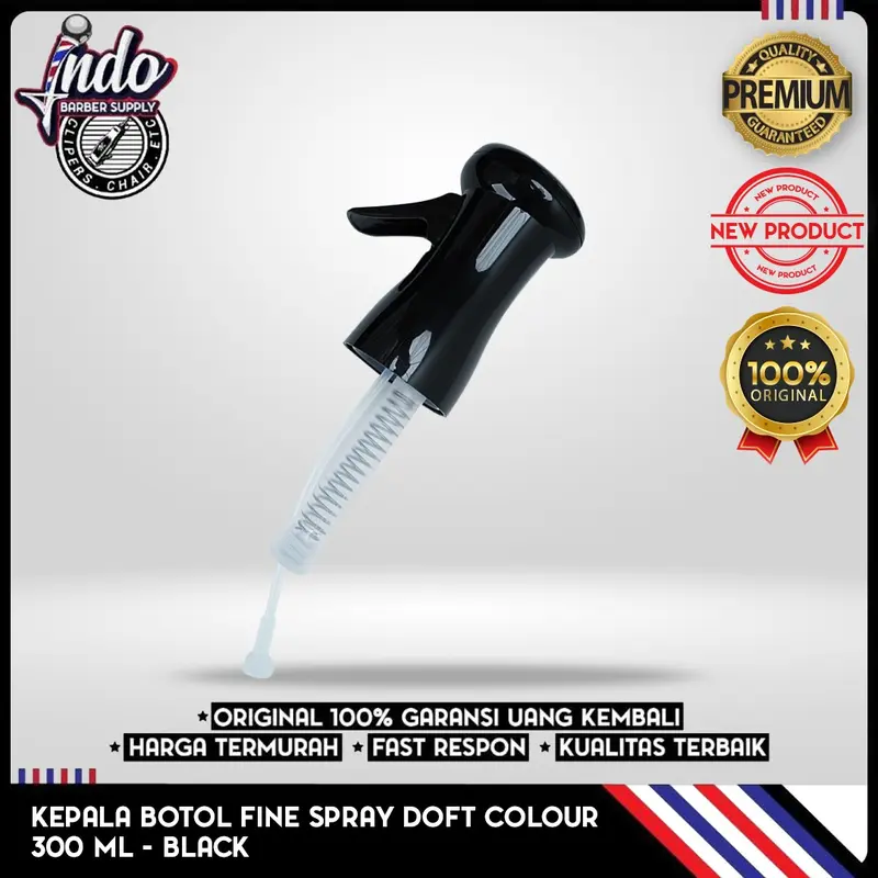 KEPALA SPRAY TRIGGER KEPALA BOTOL CONTINUOUS MIST SPRAY / IBSS / INDOBARBERSUPPLY 5