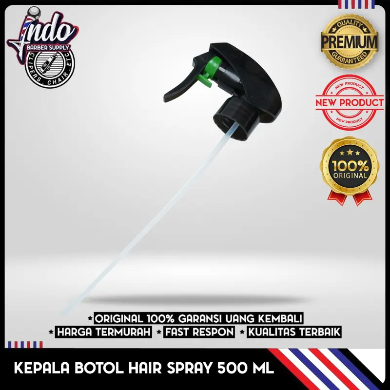 KEPALA SPRAY TRIGGER KEPALA BOTOL CONTINUOUS MIST SPRAY / IBSS / INDOBARBERSUPPLY 7