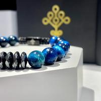Gambar Nine Worlds Einherjar Bracelet NW-00413 Gelang Batu Alam blue Tiger eye Pria wanita dari Nine Worlds Kota Administrasi Jakarta Barat 2 Tokopedia