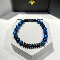 Gambar Nine Worlds Einherjar Bracelet NW-00413 Gelang Batu Alam blue Tiger eye Pria wanita dari Nine Worlds Kota Administrasi Jakarta Barat 1 Tokopedia
