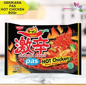 NISSIN Gekikara Ramen Besar Hot Chicken
