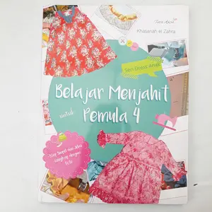 Buku panduan Belajar Menjahit untuk pemula 4 membuat baju dress anak