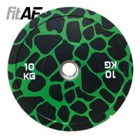 Gambar Masai Rubber Bumper Plates 10 kg (pair) dari fitaf.id Kab. Bekasi 1 Tokopedia