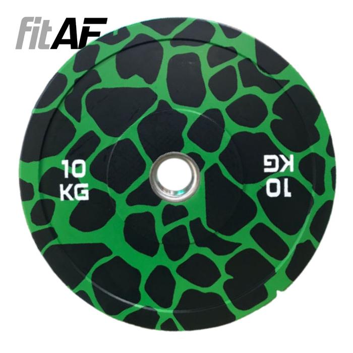 Gambar Masai Rubber Bumper Plates 10 kg (pair) dari fitaf.id Kab. Bekasi Tokopedia