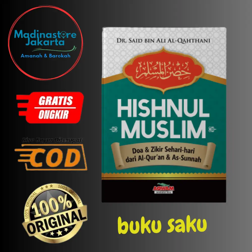 Buku Hisnul Muslim Saku aqwam