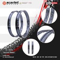 Gambar SCARLET RACING  Velg Pelek Rim Alloy Ring 16 160 185 - WR, Black dari scarletracingindonesia Kota Administrasi Jakarta Utara 4 Tokopedia