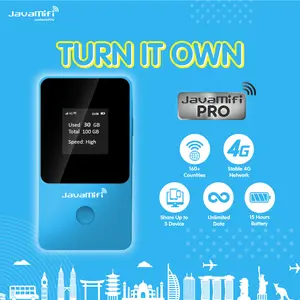 JavaMifi PRO Global Travel Wifi Unlimited 200+ Countries