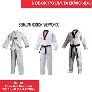 DOBOK TAEKWONDO TERLARIS (TANPA SABUK)