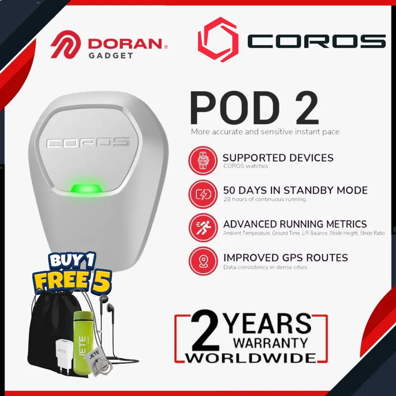 Coros Run Pod 2 Performance Optimization Device Original Garansi 2thn 0