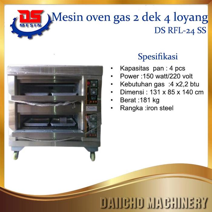 Gambar mesin oven roti dari Daiicho machinery Jakarta Utara Tokopedia