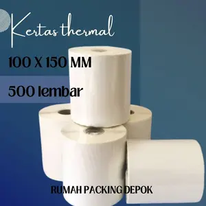 kertas thermal 100x150 isi 500