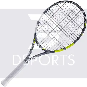 Babolat Evo Aero Lite Grey Yellow 260 16x18 Racket Tennis Tenis Raket