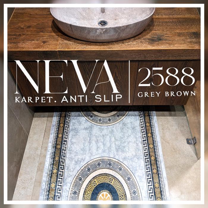 Gambar Karpet Lantai Kamar Mandi Anti Slip Neva 2588 - 90x150 dari Sufi Carpet Kota Administrasi Jakarta Pusat Tokopedia