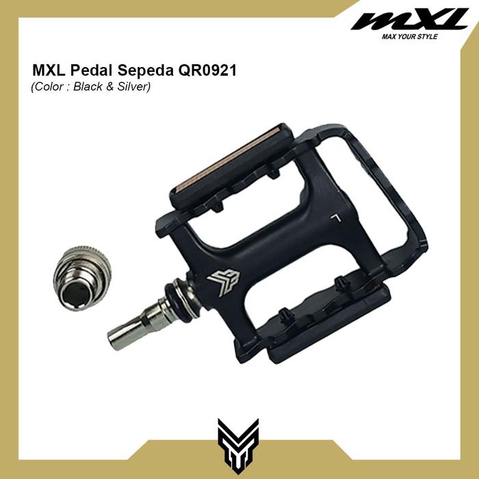 Gambar MXL Pedal Sepeda 921 Bicycle Pedals QR Alloy Stainless MTB Road Bike - Silver dari MXL Sports Indonesia Kota Administrasi Jakarta Selatan 2 Tokopedia