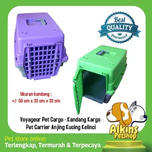 Kandang Travel Transportasi Anjing Kucing / Pet Cargo Pet Voyageur