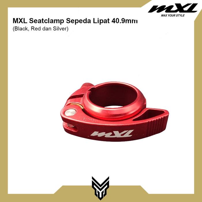 Gambar MXL Seatclamp Sepeda Lipat 40.9mm Alloy QR Quick Release Seat Clamp - Gold dari MXL Sports Indonesia Kota Administrasi Jakarta Selatan 2 Tokopedia