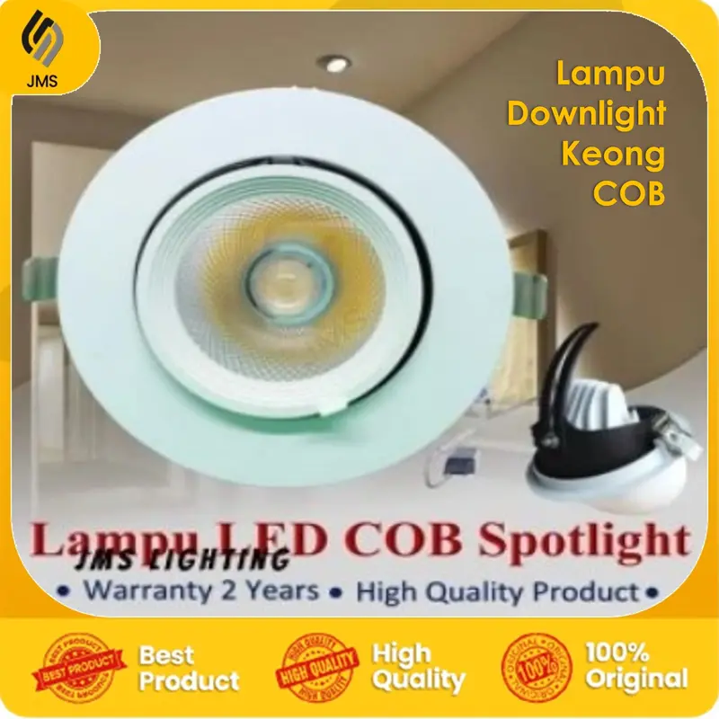 LAMPU KEONG COB SPOTLIGHT DOWNLIGHT 10W 15W 25W / 10 15 25 W WATT 0
