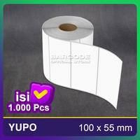 Gambar Label Barcode Yupo 100 x 55 1 Line Isi 1000 Pcs Stiker 100x55 mm dari Barcode Store Solutions Kota Administrasi Jakarta Pusat 4 Tokopedia