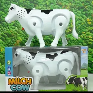 Mainan sapi mini B/o suara lampu