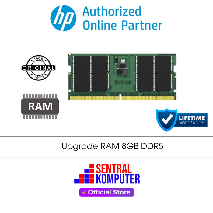 Gambar Memory Laptop KINGSTON RAM SODIMM DDR5 5600MHZ - 16GB dari Sentral Komputer-HP Authorized Kota Administrasi Jakarta Timur 4 Tokopedia