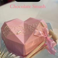 Gambar Coklat smash Coklatvalentine Kadovalentine kue ultah korean cake kue pink dari Gaby Bella Florist Kota Administrasi Jakarta Selatan 1 Tokopedia