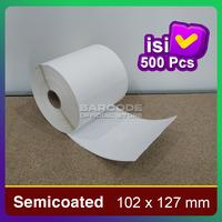 Gambar Label Barcode Semicoated Standard Resi JNE 102 x 127 mm Isi 500 Pcs dari Barcode Store Solutions Kota Administrasi Jakarta Pusat 3 Tokopedia