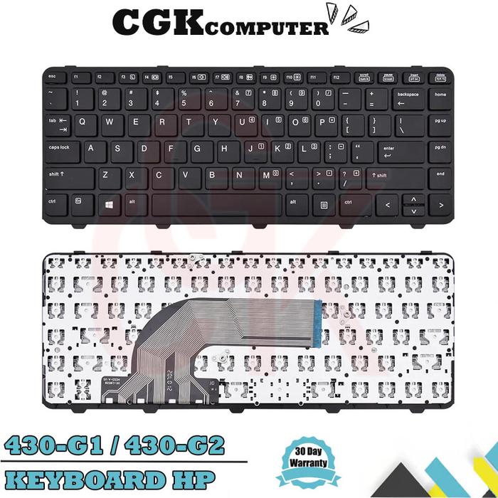 thumbnail image 2 of New Spanish QWERTY Keyboard For HP ProBook 440 G2, 445 G2, 430 G2 - No Frame, Direct Replacement (Teclado) 2 of 2
