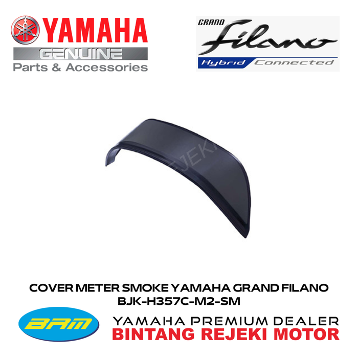 Gambar COVER METER SMOKE YAMAHA GRAND FILANO BJK-H357C-M2-SM dari Yamaha Bintang Rejeki Motor Kab. Bandung Tokopedia