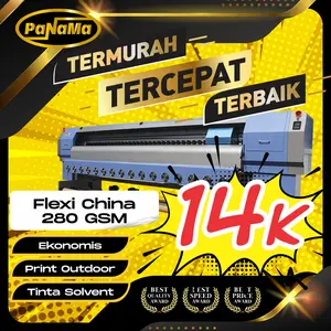 Digital Printing Flexi China 280gsm Banner Spanduk Baliho Murah Bandung