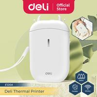 Gambar Deli Mini Portable Label Printer Bluetooth Mesin Pencetak Label E120A - Printer dari Deli Office Automative Kab. Tangerang 1 Tokopedia