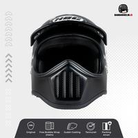 Gambar Helm HBC Cakil Motif Old School Matt Black dari BANDARHELM Kota Bandung 3 Tokopedia
