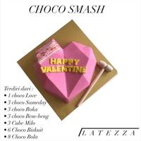 Gambar Coklat smash Coklatvalentine Kadovalentine kue ultah korean cake kue pink dari Gaby Bella Florist Kota Administrasi Jakarta Selatan 5 Tokopedia