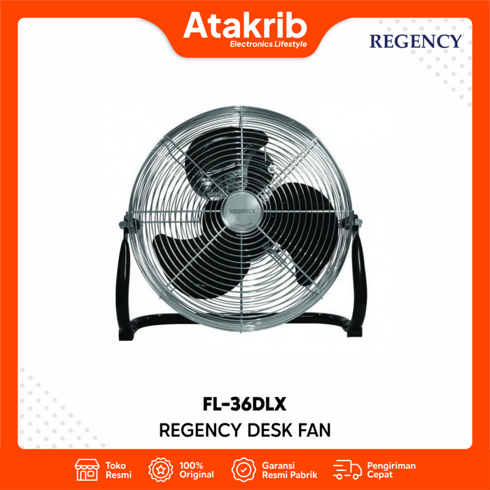Gambar REGENCY DESK FAN FL-36DLX FL36DLX - 14 Inch dari Atakrib Elektronik Yogyakarta Kab. Sleman Tokopedia