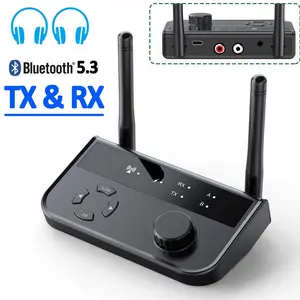 TAFFSTUDIO B39 Bluetooth Adaptor 5.3 Audio Receiver Transmitter Wireless 10m