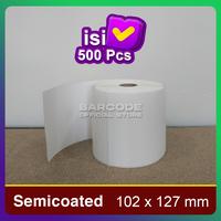 Gambar Label Barcode Semicoated Standard Resi JNE 102 x 127 mm Isi 500 Pcs dari Barcode Store Solutions Kota Administrasi Jakarta Pusat 5 Tokopedia