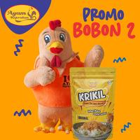 Gambar KRIKIL - Kremes Ayam Keprabon Rasa Original (100 Gr) & Boneka ABON - PROMO BOBON 1 dari Ayam Keprabon Kab. Sukoharjo 3 Tokopedia