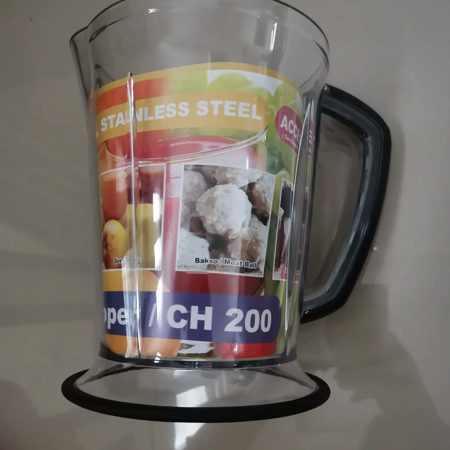 Gelas/wadah chopper ch200 Mitochiba ORI