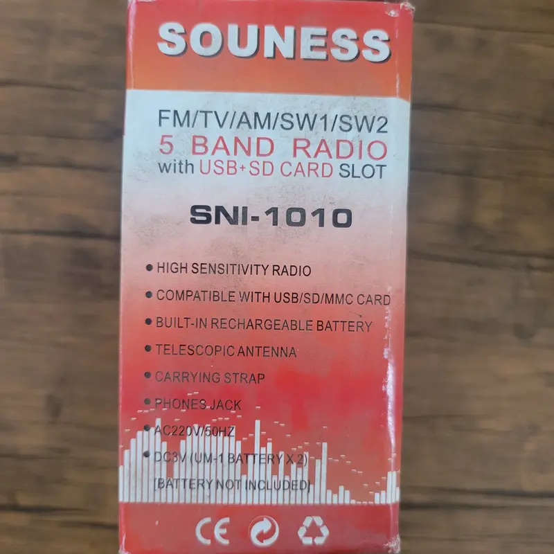 Souness radio SNI 1010/1012 USB 2