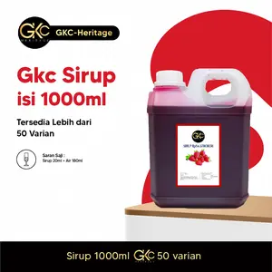 Sirup 1 liter Syrup Minuman aneka rasa