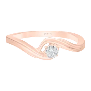 Cincin Berlian Wanita Soliter Passion Jewelry - CWS0109