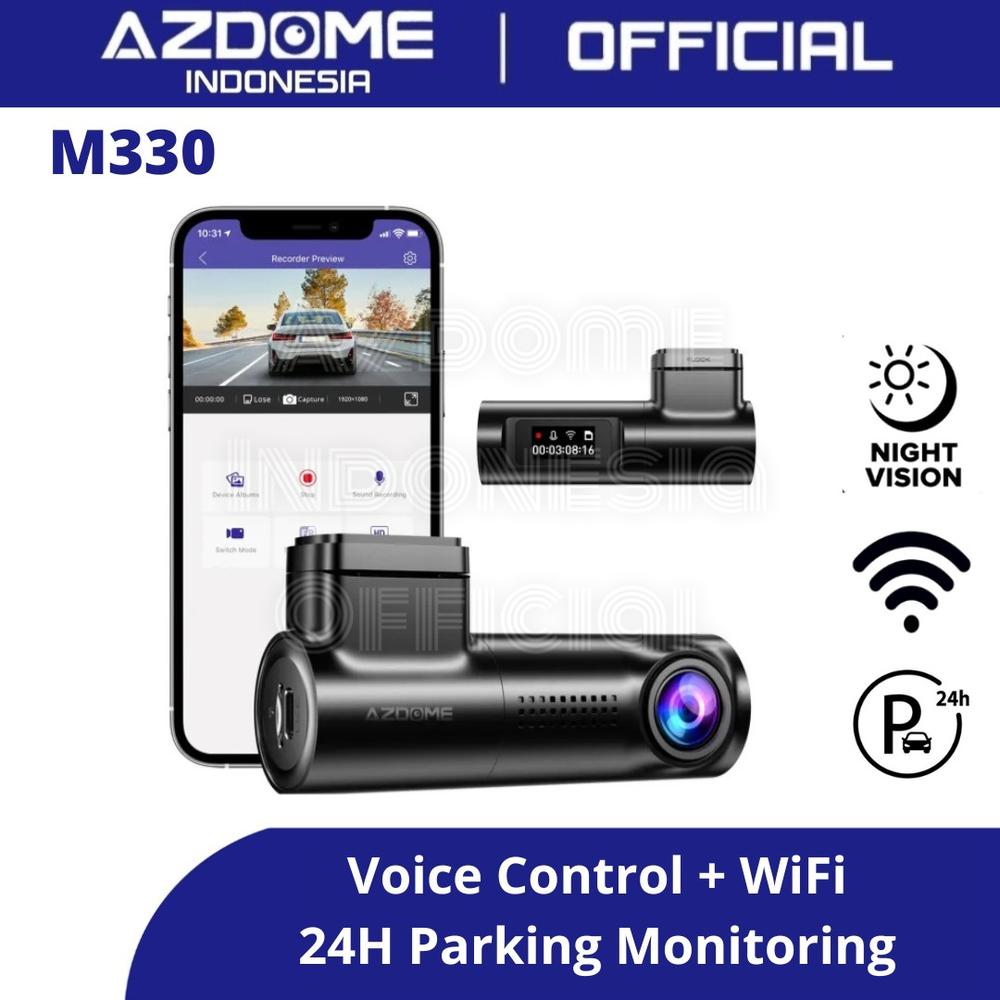 Azdome M330 WiFi SuperCapacitor Dashcam Car Camera - M330, Tanpa Memory