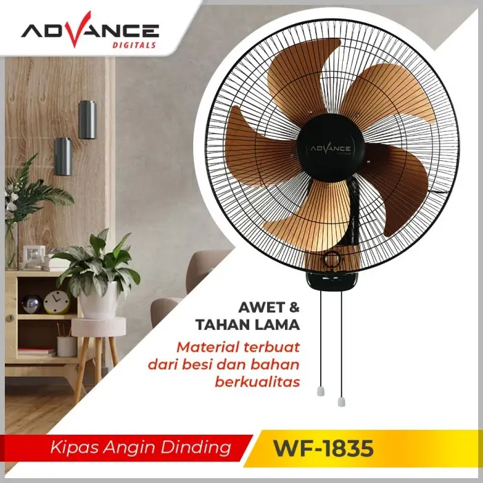 Advance Kipas Angin Tornado Dinding 18 Inch WF-1835 garansi 1